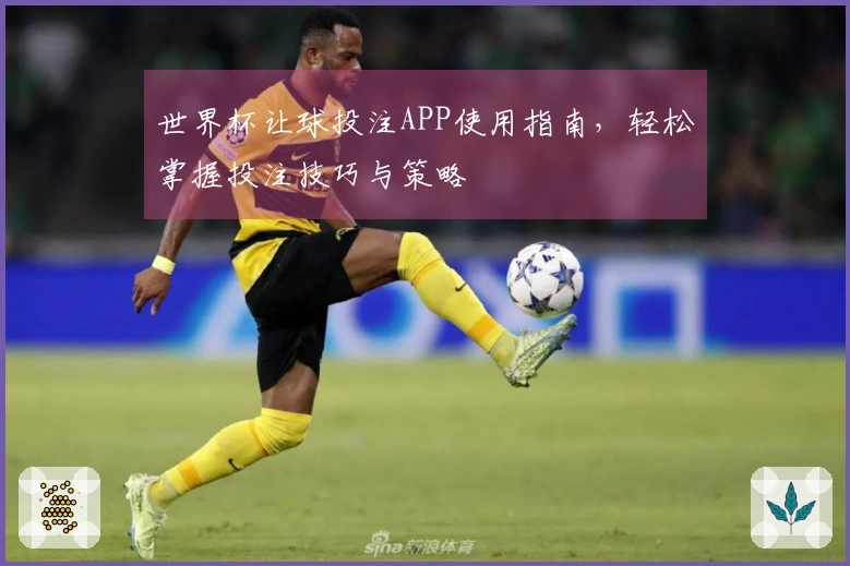 世界杯让球投注APP使用指南，轻松掌握投注技巧与策略